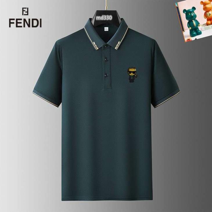 Picture of Fendi Polo Shirts Short _SKUFendiM-3XL25tr12628145